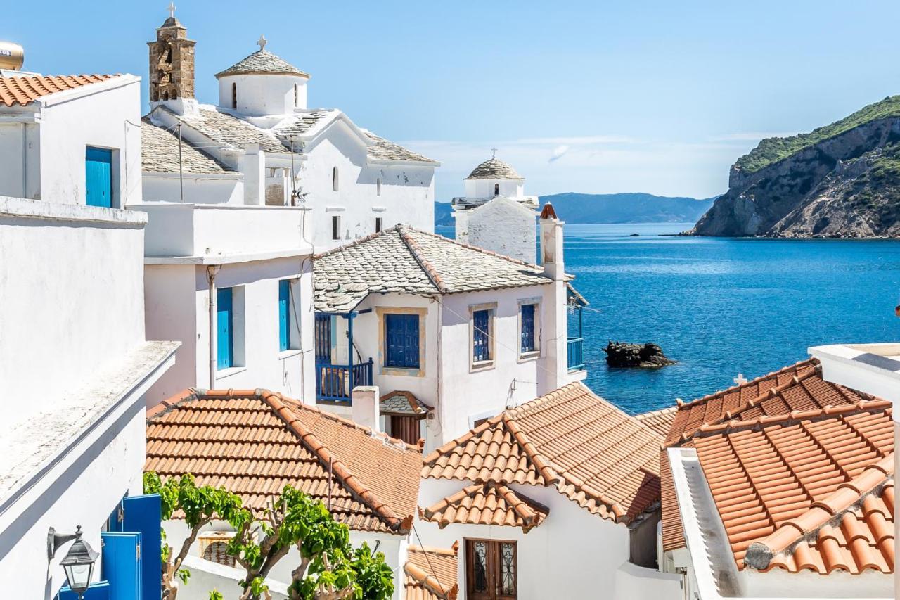 Thimisi Villa Skopelos stad Exteriör bild